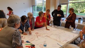 Knowledge sharing at community events